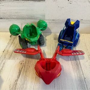 PJ Masks 3-in-1 Combiner Jet Combines 3 vehicles Cat-Car Gekko-Mobile Owl-Glider